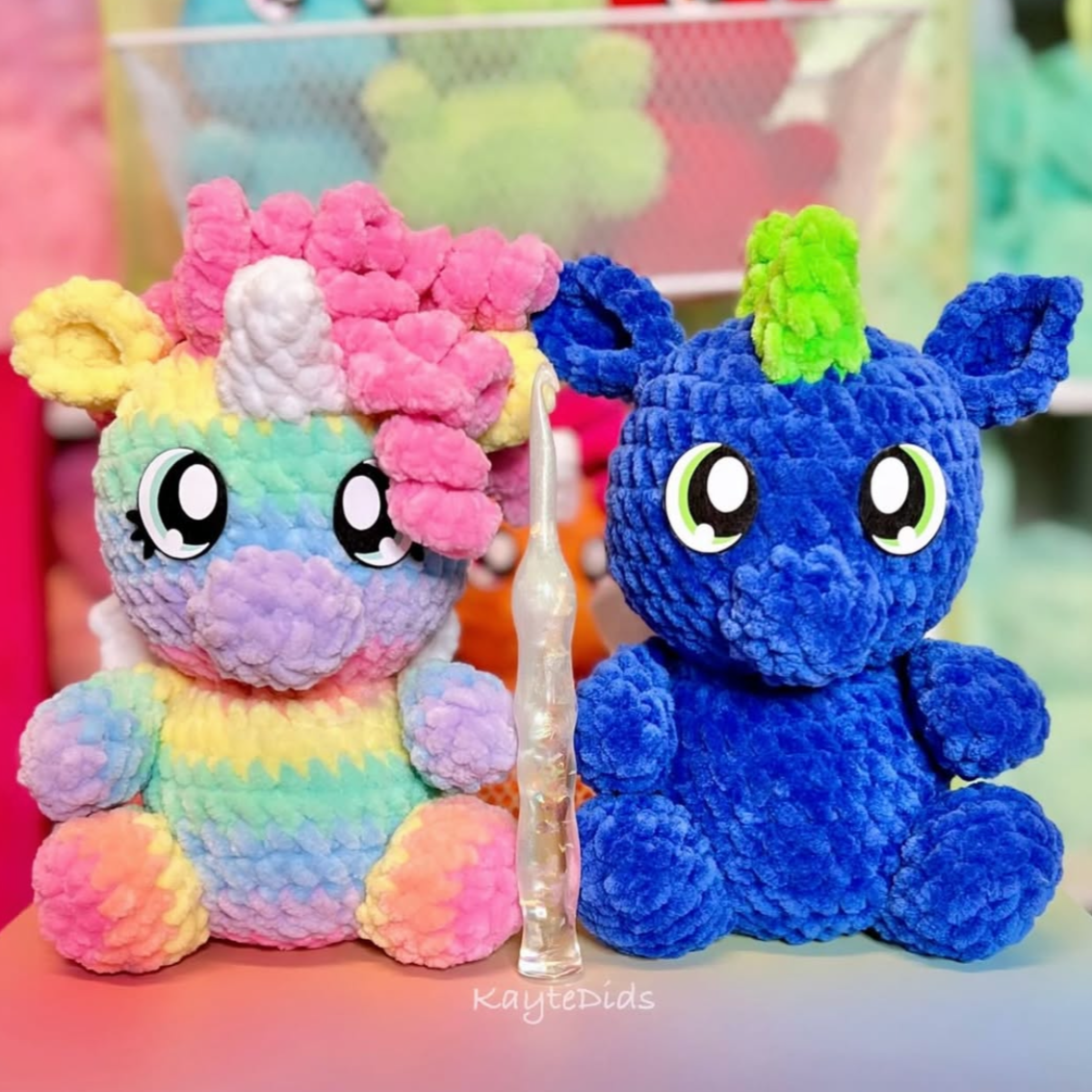Itty Bitty Baby Unicorn and Dragon Pattern
