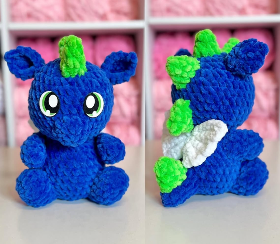 Itty Bitty Baby Unicorn and Dragon Pattern