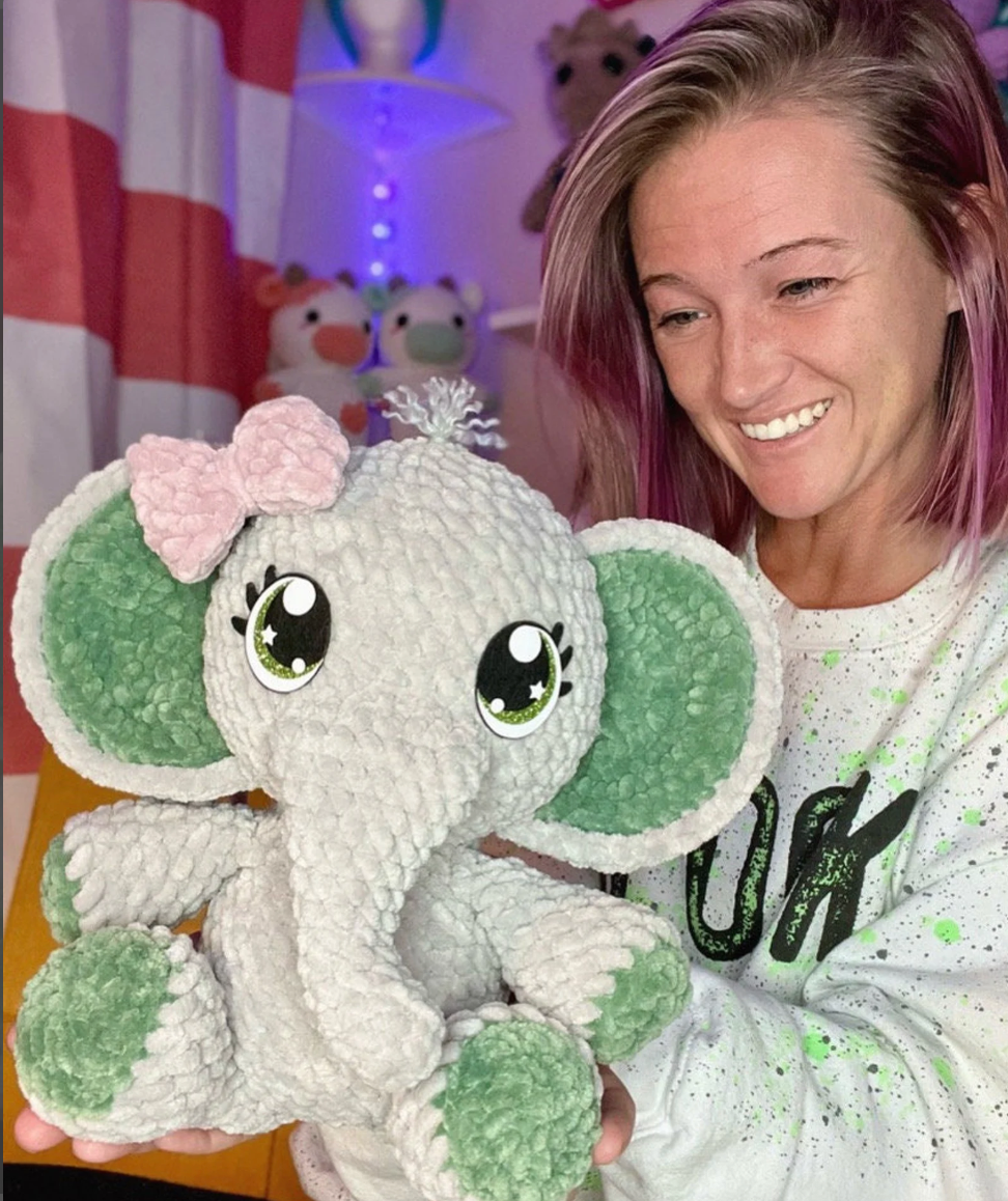 Hatching Elephant Pattern