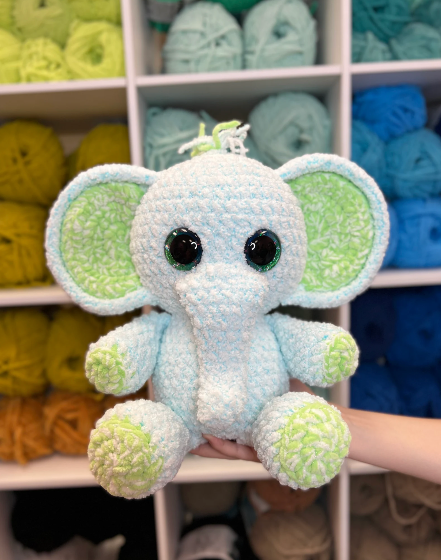 Hatching Elephant Pattern