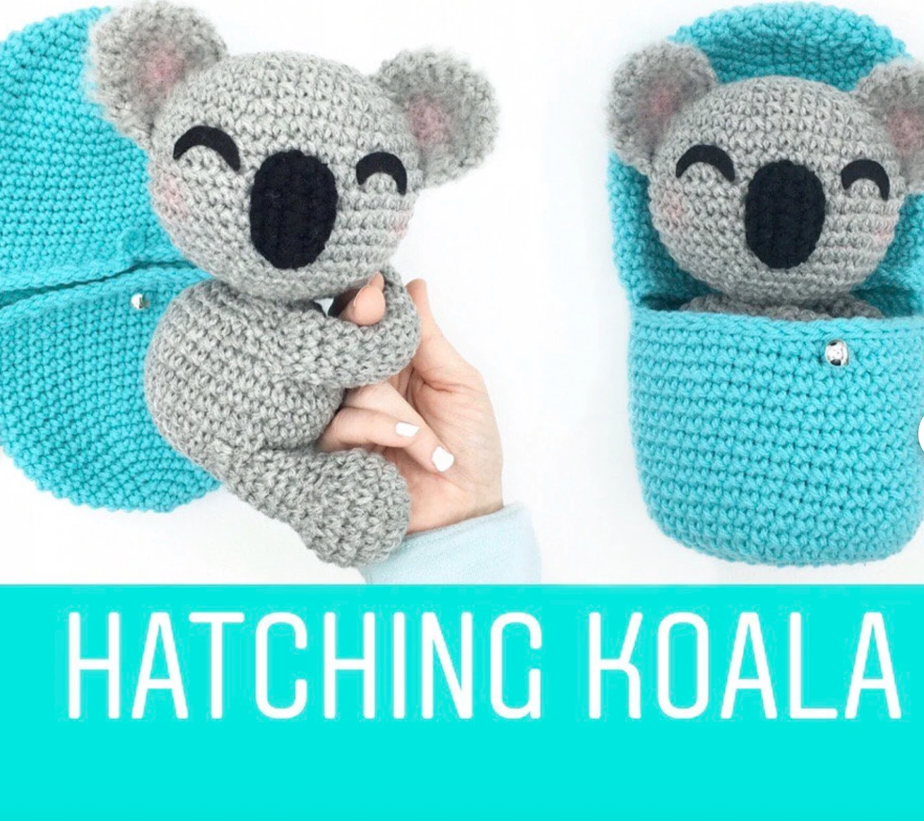 Hatching Koala Pattern