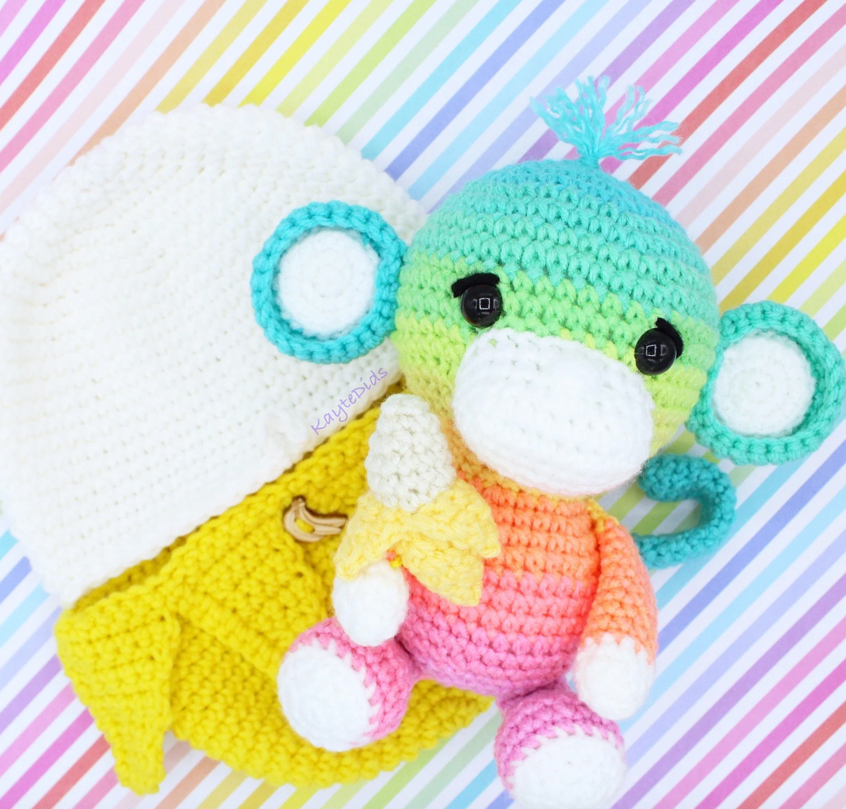 Hatching Monkey Pattern