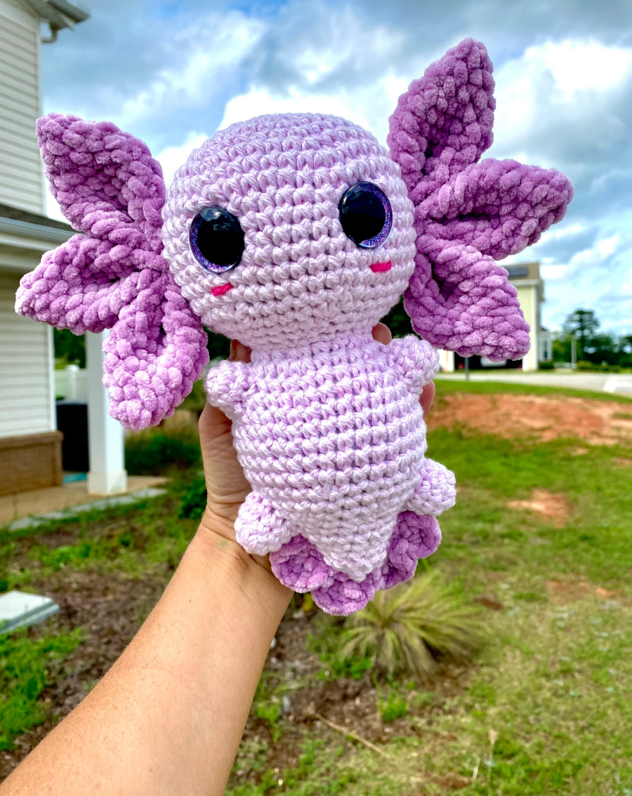 Hatching Axolotl Pattern