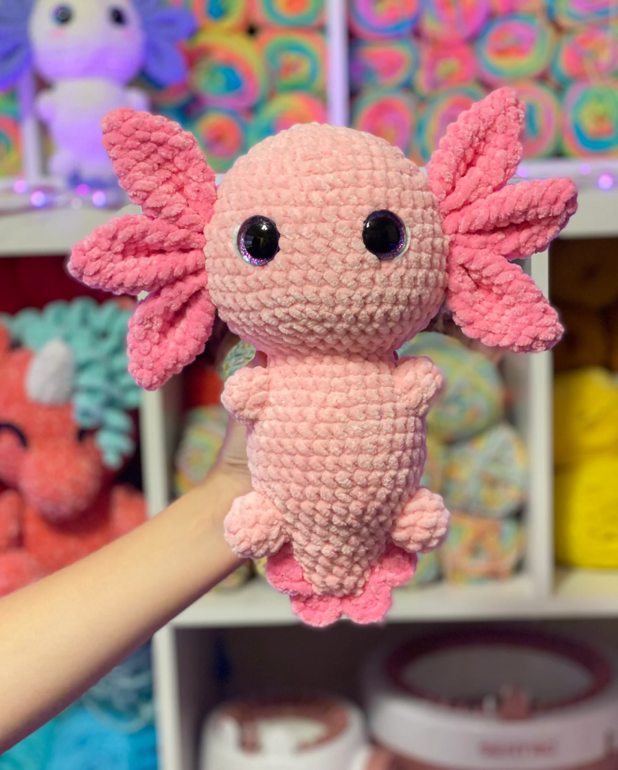 Hatching Axolotl Pattern