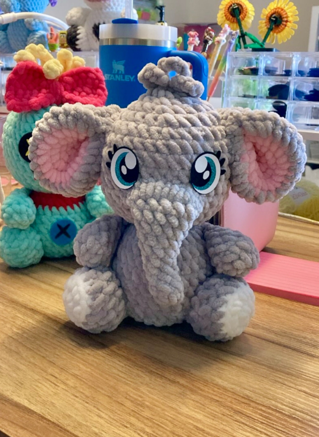 Itty Bitty Baby Elephant Pattern