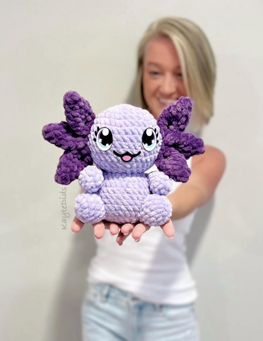 Itty Bitty Baby Axolotl Pattern