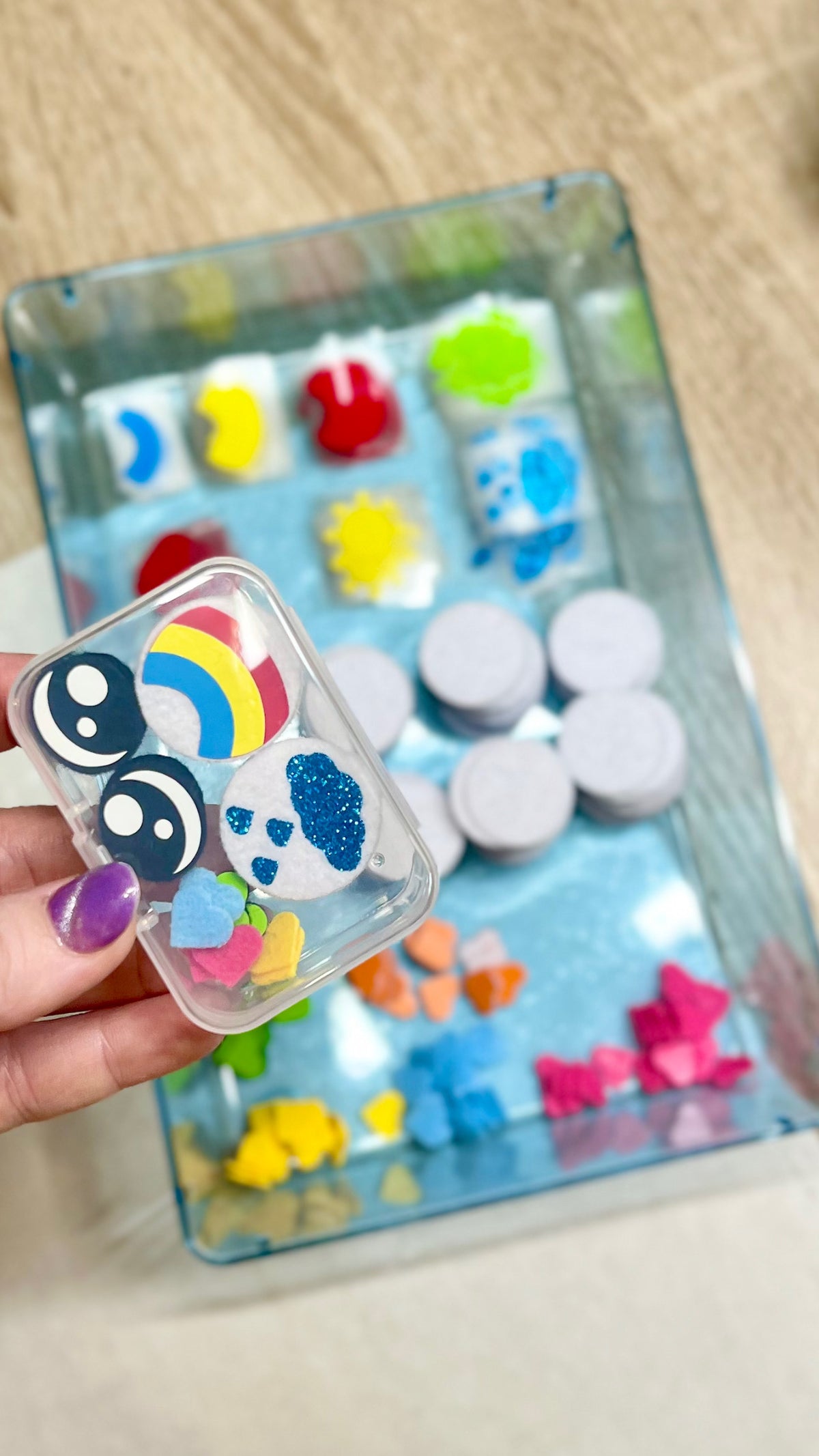 Mini CareBear full set (10) 🌈☀️❤️☘️🌧️
