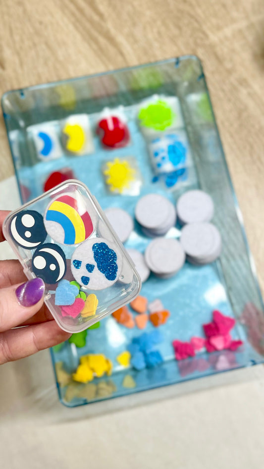 Mini CareBear full set (10) 🌈☀️❤️☘️🌧️