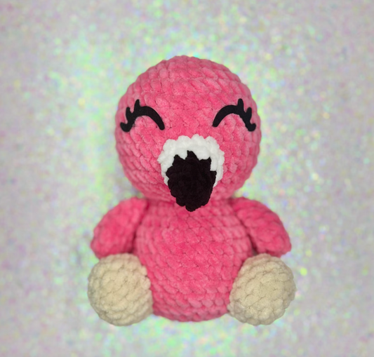 Itty Bitty Baby Flamingo Pattern