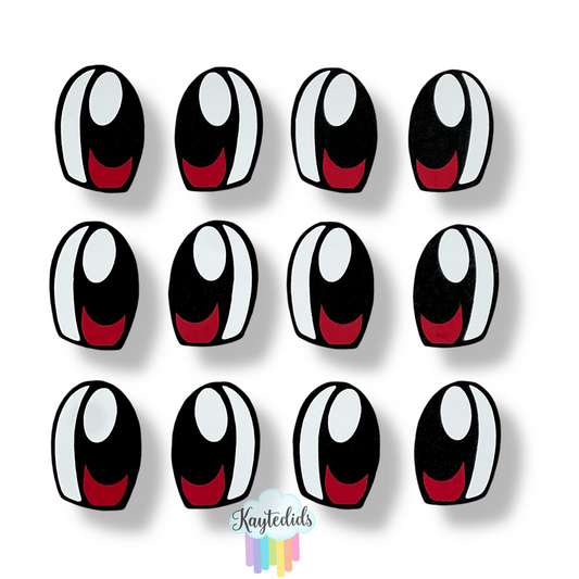 30mm Turtle Pack- 6 sets of eyes