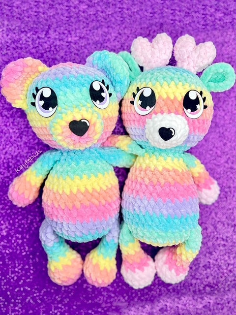 Low Sew Bear & Deer Pattern